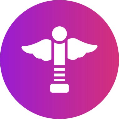 Bir kılıç simgesinin vektör illüstrasyonu