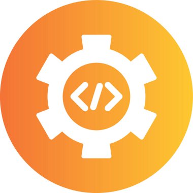 Geliştirme düz vektör simgesi