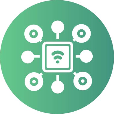 seo modern simgesinin vektör illüstrasyonu