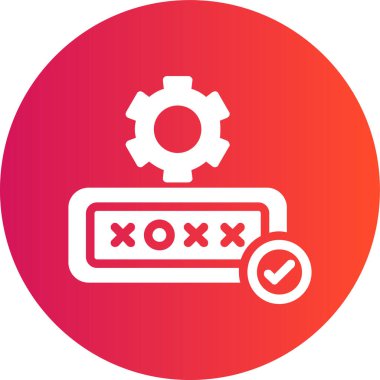 veri ayarı, web simgesi basit illüstrasyon