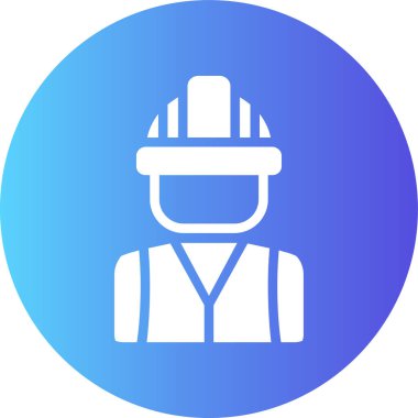 Mühendis simgesi vektör çizimi