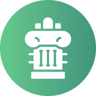 Modern simgenin vektör illüstrasyonu simge eksikliği