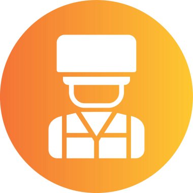 İnsan simgesinin vektör illüstrasyonu