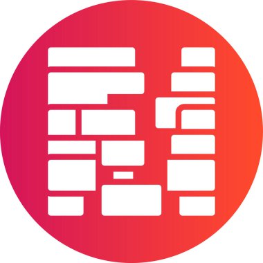 Modern b 'nin vektör illüstrasyonu eksik simgesi