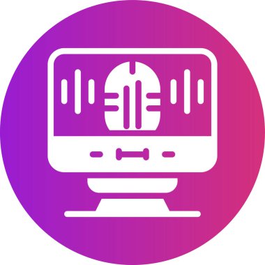 seo modern simgesinin vektör illüstrasyonu