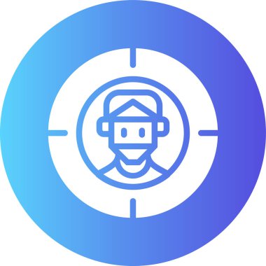 Sakallı bir adamın vektör çizimi