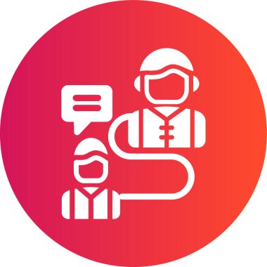 Robot simgesinin vektör illüstrasyonu