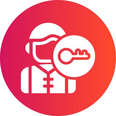 Modern simgenin vektör illüstrasyonu