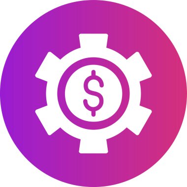 dişli vektör web simgesi basit illüstrasyon