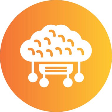 bulut web simgesi basit tasarım