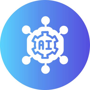 ai Yapay Zeka simgesi - ana hatlar biçimi