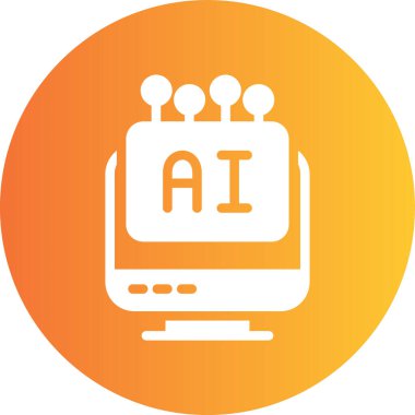 Evet. Web simgesi basit illüstrasyon