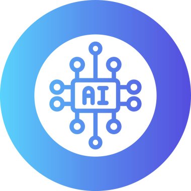 ai yapay zeka simgesi rozet - özet biçimi