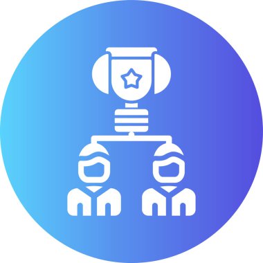 Robot simgesinin vektör illüstrasyonu