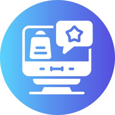 Sohbet simgesinin vektör illüstrasyonu