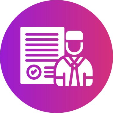 Modern simgenin vektör illüstrasyonu