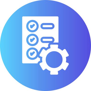 Ayarlama. Web simgesi basit illüstrasyon