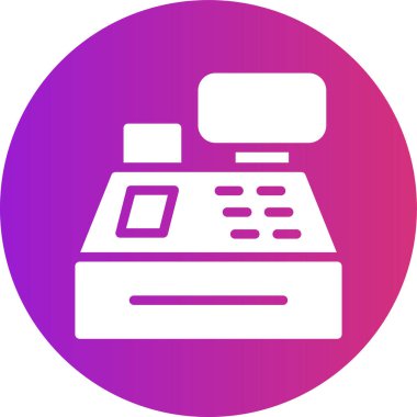 vektör atm ağ simgesi