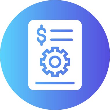 İş. Web simgesi basit illüstrasyon