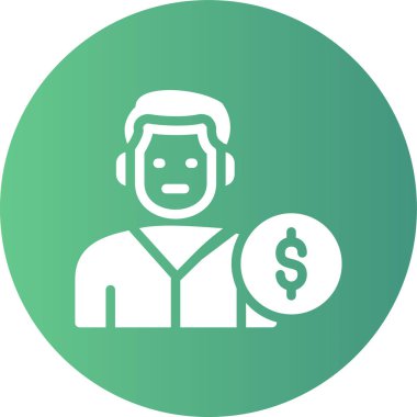 İş adamı. Basit tasarım