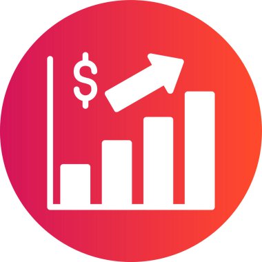 iş grafiği vektör simgesi