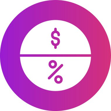 Modern bir simgenin vektör illüstrasyonu