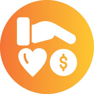 Dolar simgesi vektör illüstrasyonu