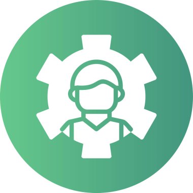 Operatör donanımı. vektör illüstrasyonu