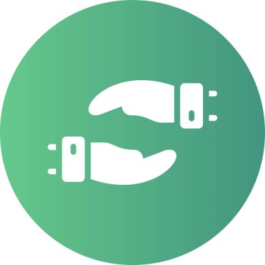 el simgesi vektör illüstrasyonu