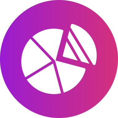 Tek bir simgenin vektör illüstrasyonu