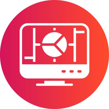 seo modern simgesinin vektör illüstrasyonu