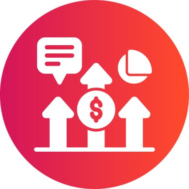 Dolar. Web simgesi basit illüstrasyon