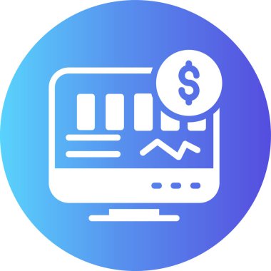 İş simgesinin vektör illüstrasyonu