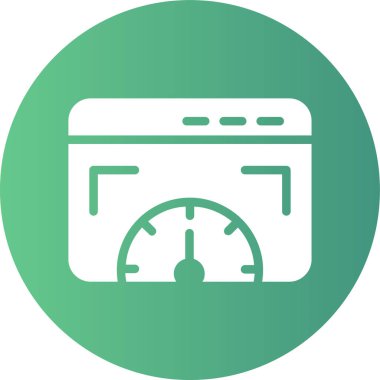 elektrik metre vektör simgesi modern basit tasarım