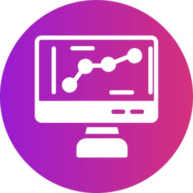 seo modern simgesinin vektör illüstrasyonu