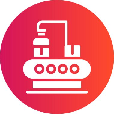 vektör benzin istasyonu simgesi