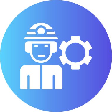 avatar. Web simgesi basit illüstrasyon