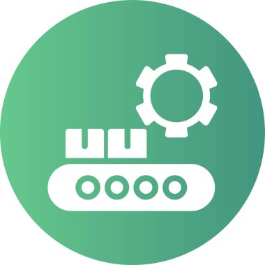 Modern simgenin vektör illüstrasyonu