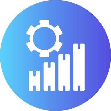 Modern bir simgenin vektör illüstrasyonu