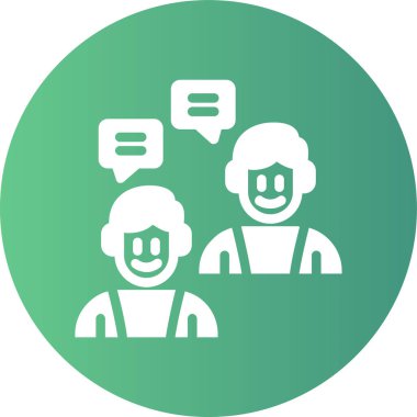 İnsan simgesinin vektör illüstrasyonu