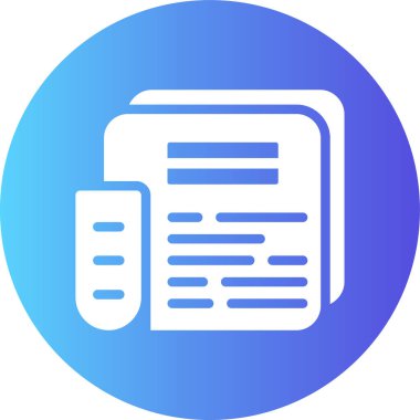 Kitap. Web simgesi basit illüstrasyon