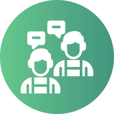 İnsan simgesinin vektör illüstrasyonu