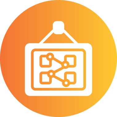 seo modern simgesinin vektör illüstrasyonu