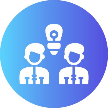 İnsan simgesinin vektör illüstrasyonu