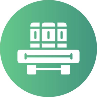 Bir b eksikliği simgesinin vektör çizimi