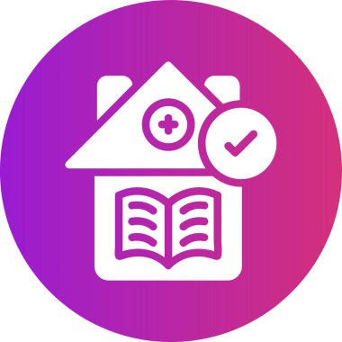 kitap simgesi vektör illüstrasyonu