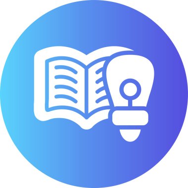 Eğitim simgesinin vektör illüstrasyonu