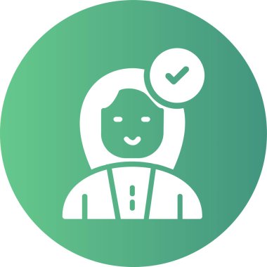 Avatar Adam vektör simgesi