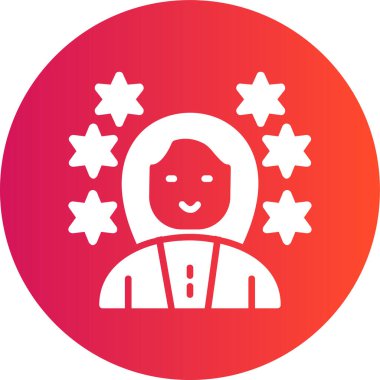 İnsan simgesinin vektör illüstrasyonu