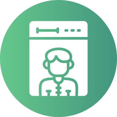 Vektör illüstrasyonu, simge ögesi biçimi